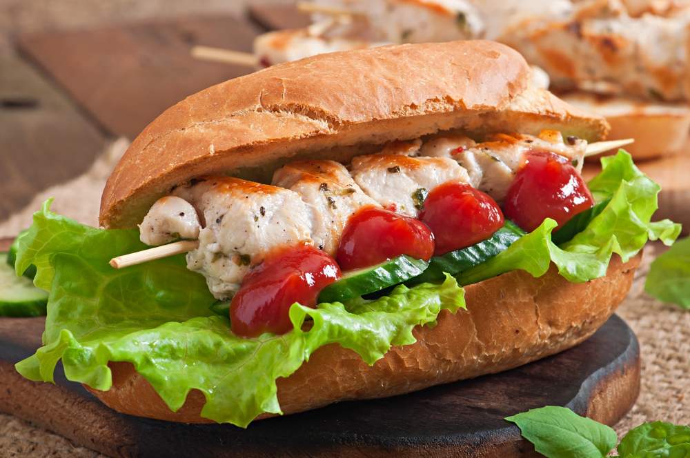 Chicken Doner Roll