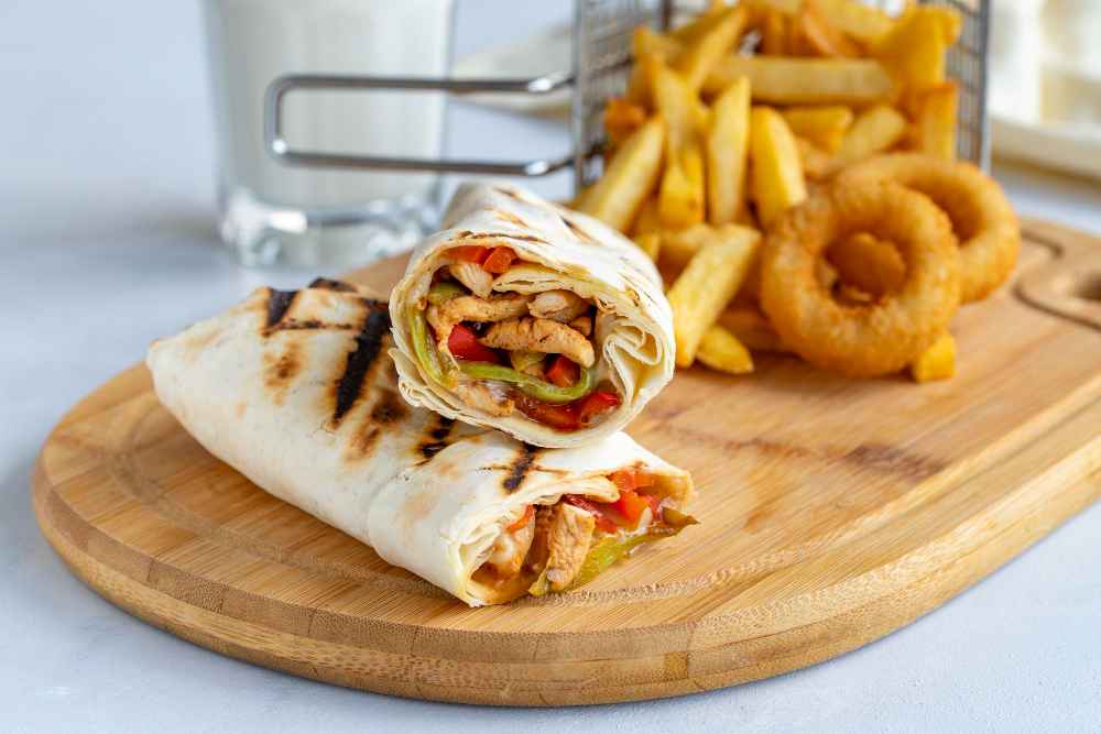 Fish and chips with french fries