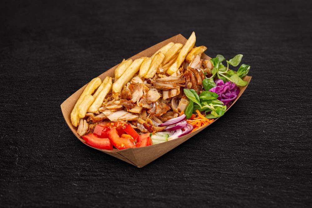 box doner & Chips