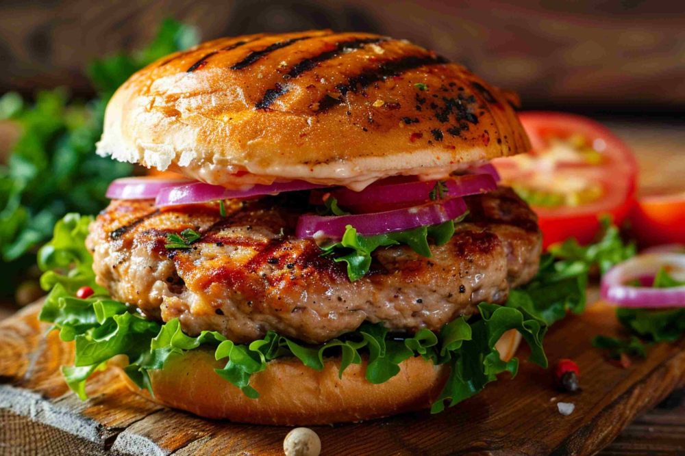 Grilled Chicken Burger